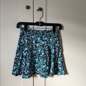 Floral skater skirt